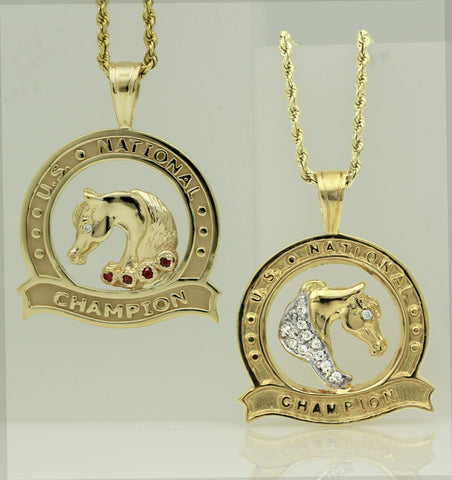Arabian Horse U.S. National Medallions and Charms