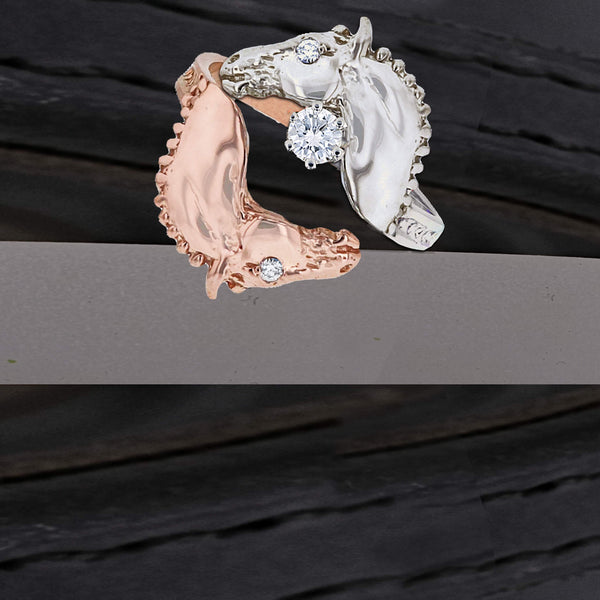 Classic Horse Bypass Horse Ring - Bennett Fine Jewelry