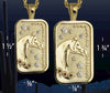 Scottsdale Arabian Horse Show Tag pendants in two sizes with measurements