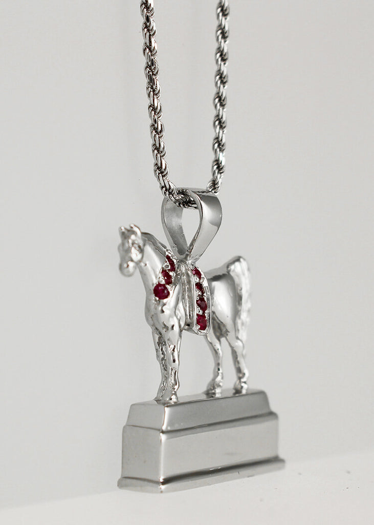 U.S. National Arabian & Half-Arabian Championship Trophy Replica Pendant - Bennett Fine Jewelry