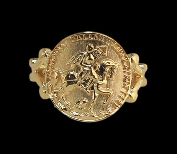 Joan of Arc Horse Ring 1555C - Bennett Fine Jewelry