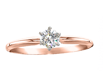 Build a Two Become One Horseshoe Wedding Set in Rose Gold - Bennett Fine Jewelry