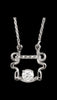Buxton Bit Necklace copyrighted design handcrafted by Lesley Rand Bennett