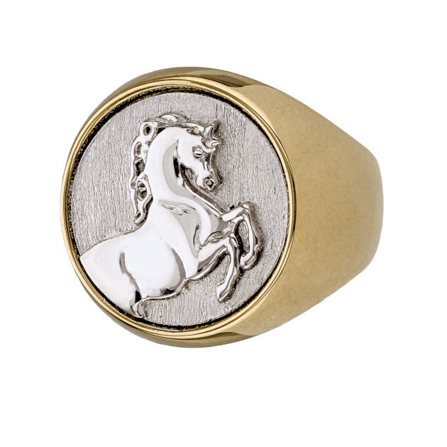 Spirit-Rearing Horse Ring - Bennett Fine Jewelry