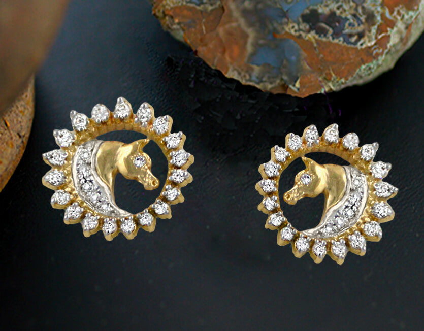 Horses Of The Sun Earrings - Bennett Fine Jewelry