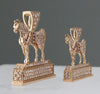 Pave U.S. National Champion Arabian & Half-Arabian Horse Trophy Pendant in Rose Gold - Bennett Fine Jewelry