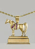 U.S. National Arabian & Half-Arabian Championship Trophy Replica Pendant - Bennett Fine Jewelry