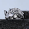 Andalusian horse head ring by Lesley Rand Bennett