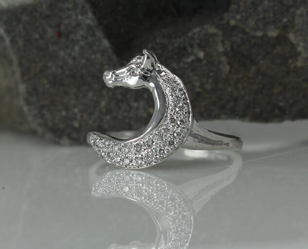 Two Become One Horse Head Wrap Wedding Set - Bennett Fine Jewelry