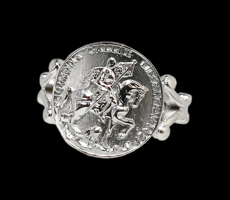 Joan of Arc Horse Ring 1555C - Bennett Fine Jewelry